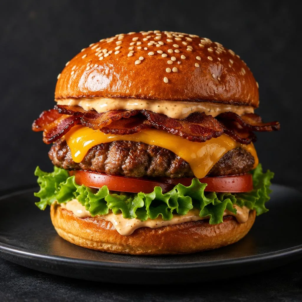 Hamburguesiviri · fotografía ilustrativa